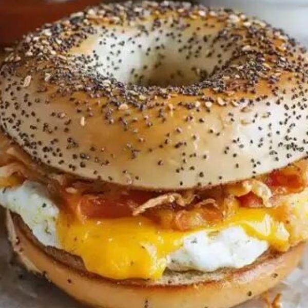 Sister Mary's Bagel Sandwich